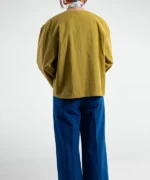 کت لینن جلو باز وندا