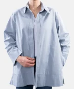 مانتو ابی راش جلو باز