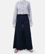 دامن شلواری بلند پشت کمرکش مدل رعنا