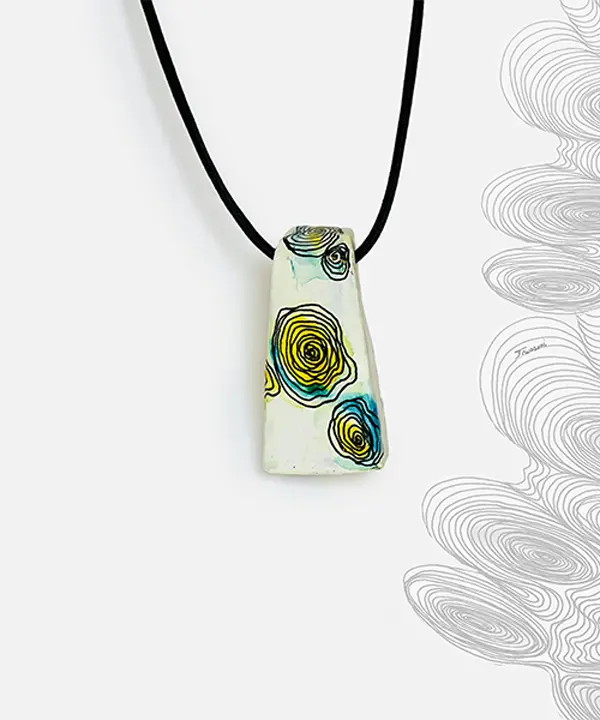 گردنبند پاپیه ماشه | کد 125