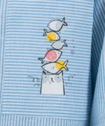 شومیز لینن دکمه دار سارا - Image 2