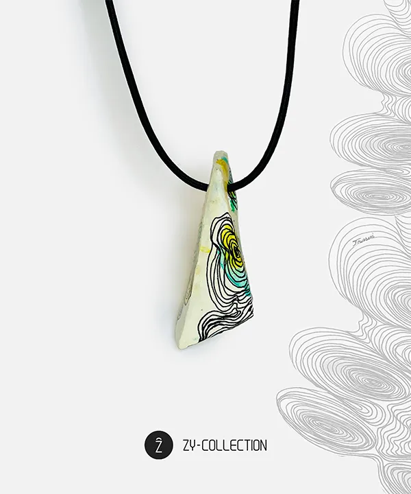 گردنبند پاپیه ماشه | کد 117