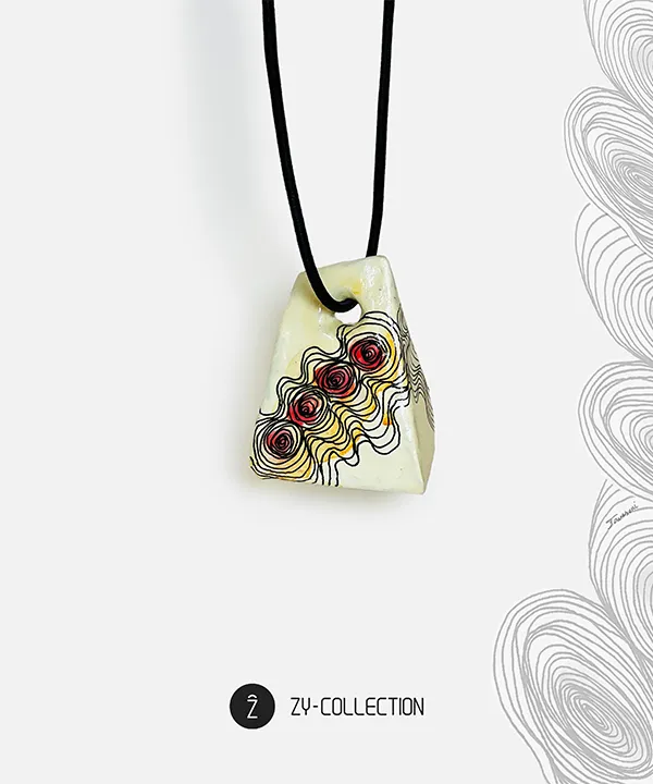 گردنبند پاپیه ماشه | کد 120