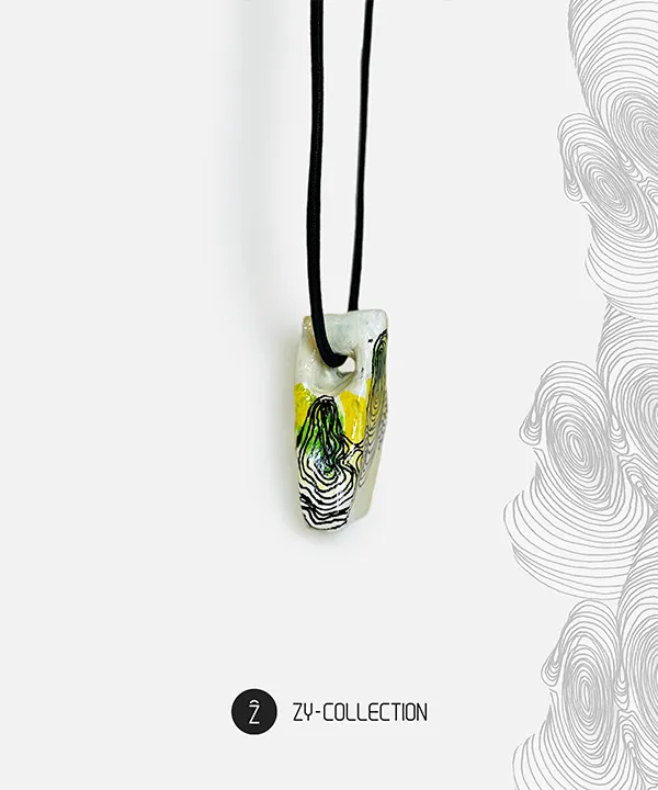 گردنبند پاپیه ماشه | کد 121