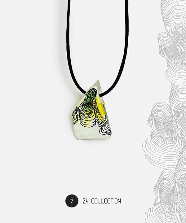 گردنبند پاپیه ماشه | کد 121