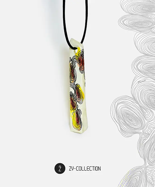 گردنبند پاپیه ماشه | کد 128