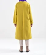 پالتو بلند یقه انگلیسی مدل اورانوس