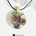 گردنبند پاپیه ماشه | کد 132