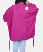 شومیز لینن دکمه ای مدل آتیه - Image 3