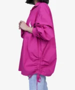 شومیز لینن دکمه ای مدل آتیه - Image 6