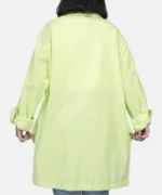 شومیز کاهویی لینن آستین بلند مدل ناریا