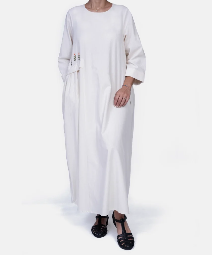 پیراهن لینن ترمه