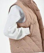 وست دکمه ای مدل نیلوفر