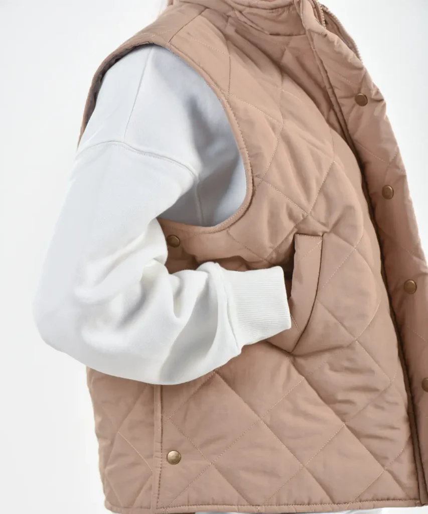 وست دکمه ای مدل نیلوفر