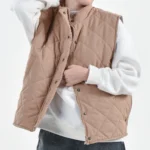 وست دکمه ای مدل نیلوفر