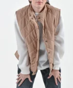 وست دکمه ای مدل نیلوفر