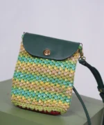 کیف آستر رنگی مدل رنگین کمان