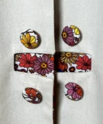 کت کتان جلوباز مدل پلاس