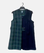 جلیقه کشمیر دو رنگ مدل پوژان - Image 2