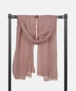 شال نخی آجری مدل زارا