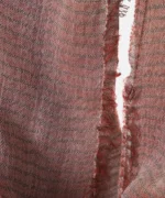 شال نخی آجری مدل زارا