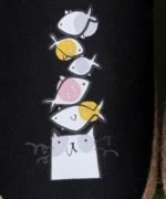 کفش کنفی مشکی طرح ماهی