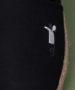 کفش کنفی مشکی طرح گربه و موش