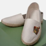 کفش کنفی کرم طرح دختر