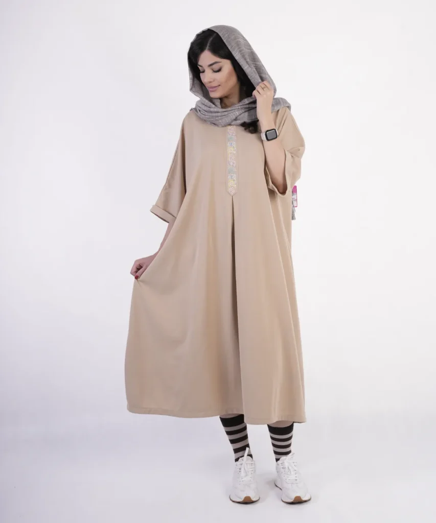 کفتان آستین سه ربع مدل ایران