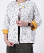 کت کتان دورو مدل پوپک