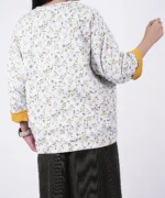 کت کتان دورو مدل پوپک