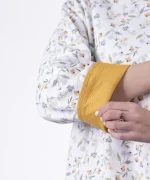 کت کتان دورو مدل پوپک