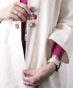 کت کتان جلوباز مدل پلاس - Image 6