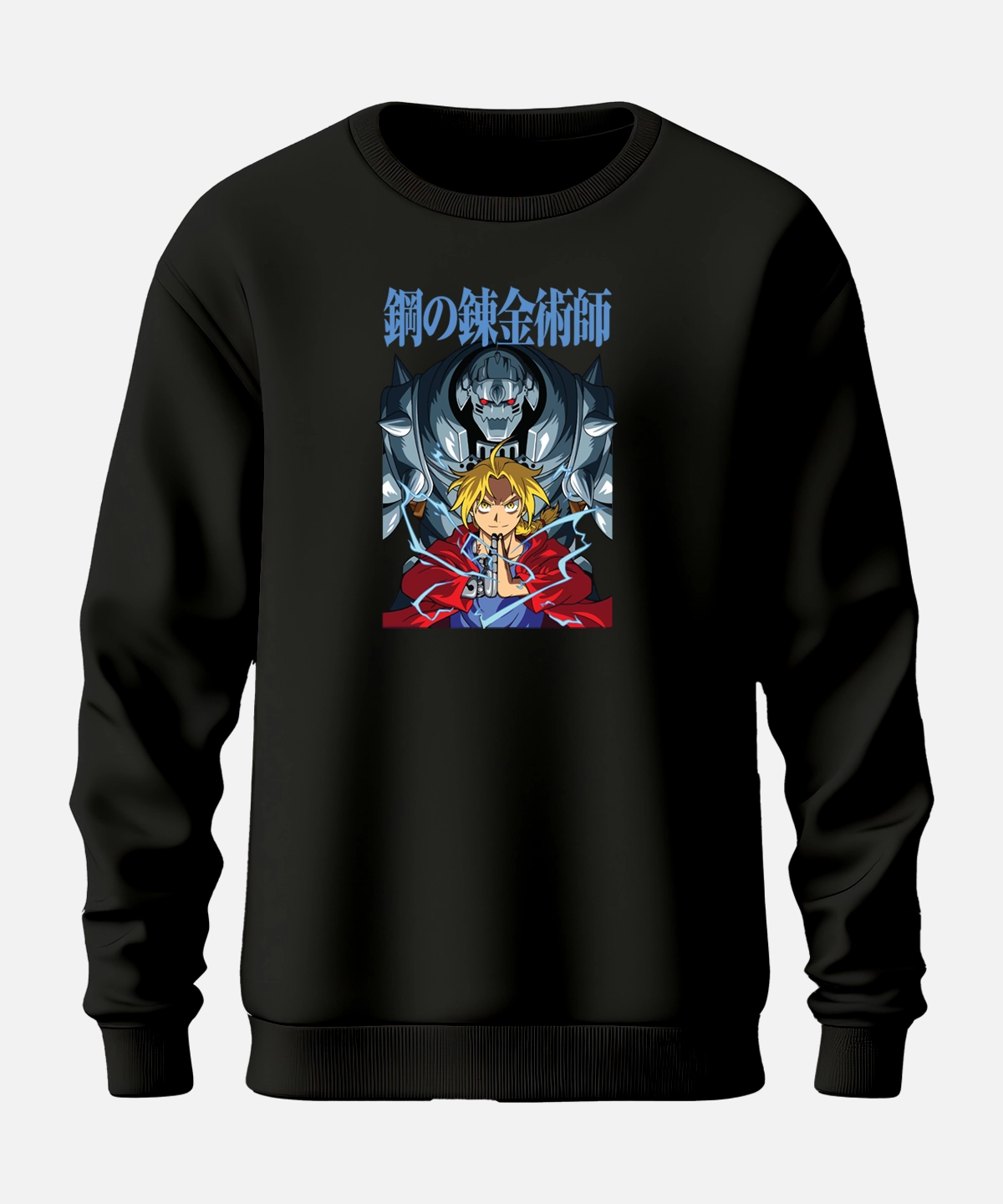 Fullmetal Alchemist-BLACK1 دورس نخ پنبه مشکی طرح Fullmetal Alchemist