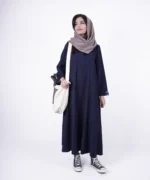 پیراهن پاییزه بلند مدل پونه - Image 2