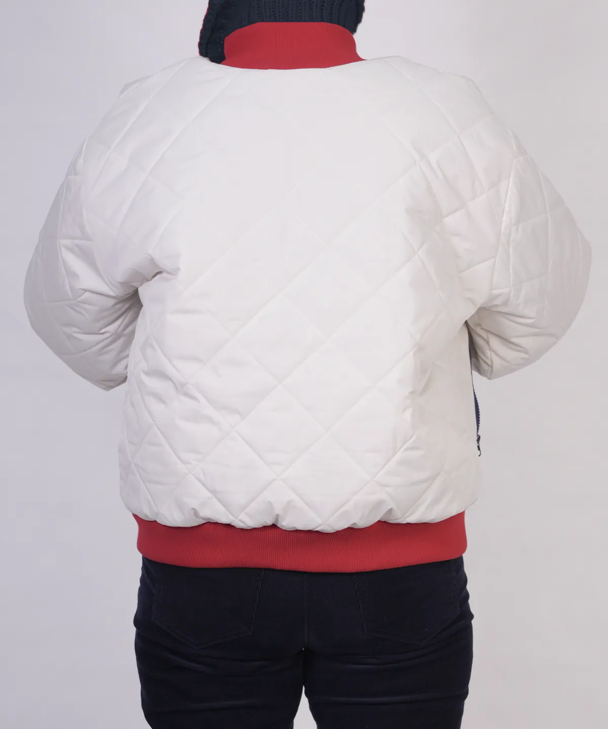 کاپشن زیپ دار یقه گرد مدل طلا