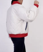 کاپشن زیپ دار یقه گرد مدل طلا