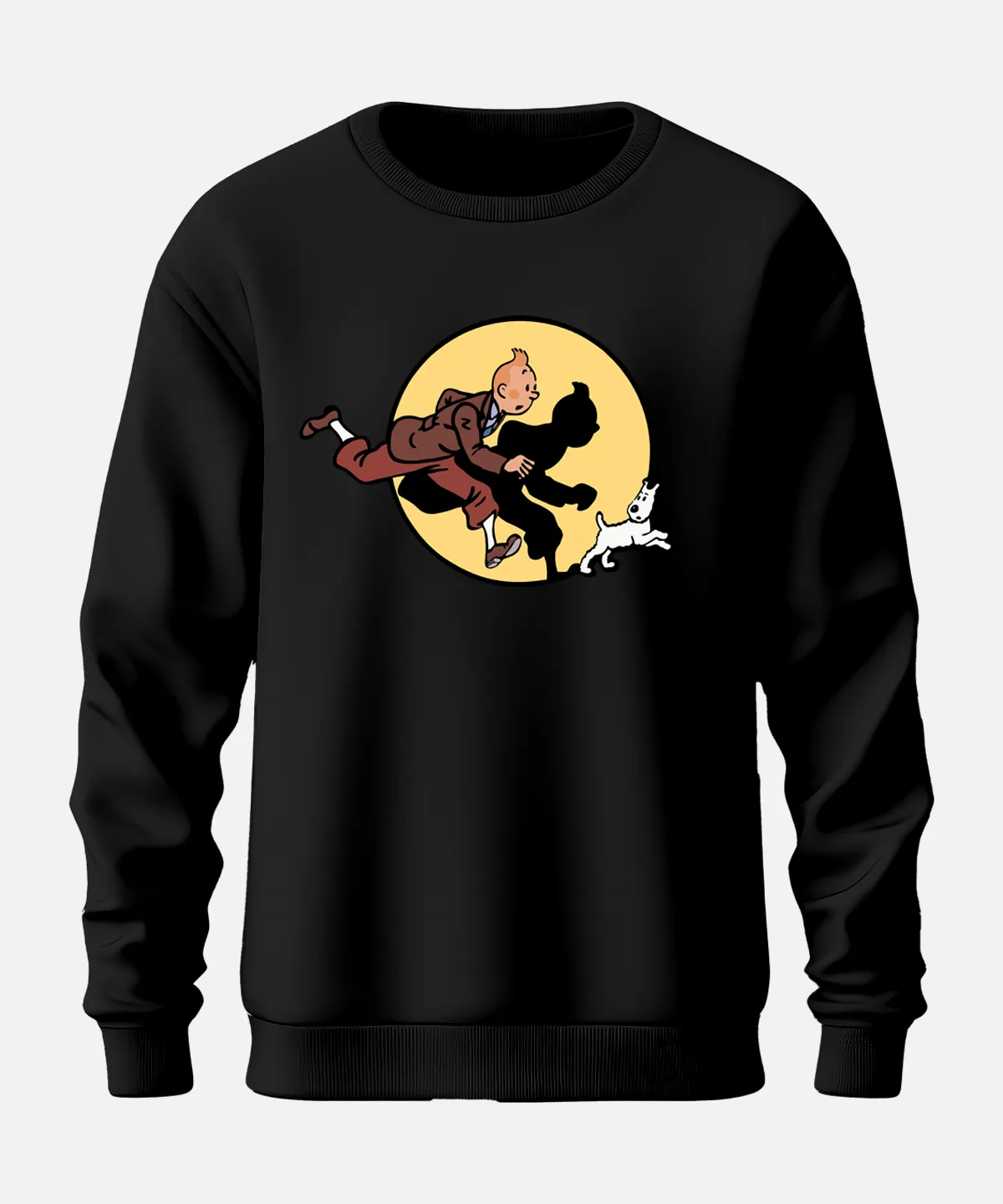 TANTAN-BLACK1 دورس مشکی طرح تن تن Tintin