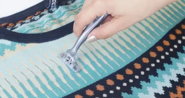 استفاده از تیغ اصلاح تمیز