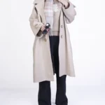 پالتو بلند یقه انگلیسی مدل ونوس