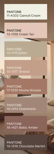 پالت رنگی موکا موس