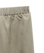 دامن کتان سبز مدل بهنوش