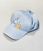 کلاه آفتابی کتان نقاشی شده - Image 4