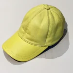 کلاه آفتابی چرم رنگی