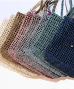 کیف بافت رافیا مدل دریا