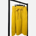 دامن کتان زرد سالی