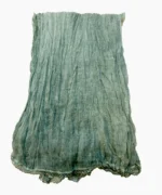 شال آبرنگی حریر سبز سبک مدل پریا