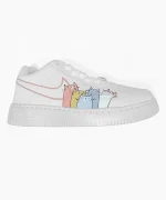 کتونی ونس طرح گربه دخترانه سفید